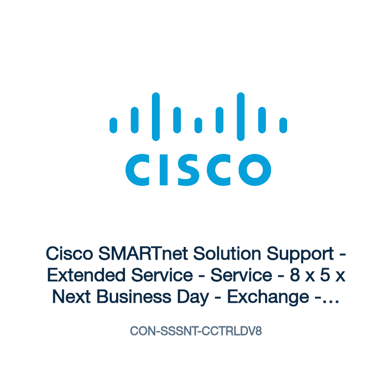 CON-SSSNT-CCTRLDV8: Cisco SMARTnet Solution Support
