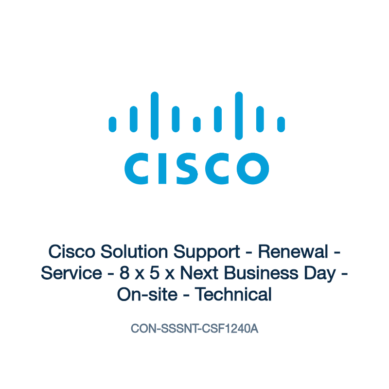 CON-SSSNT-CSF1240A: Cisco Solution Support