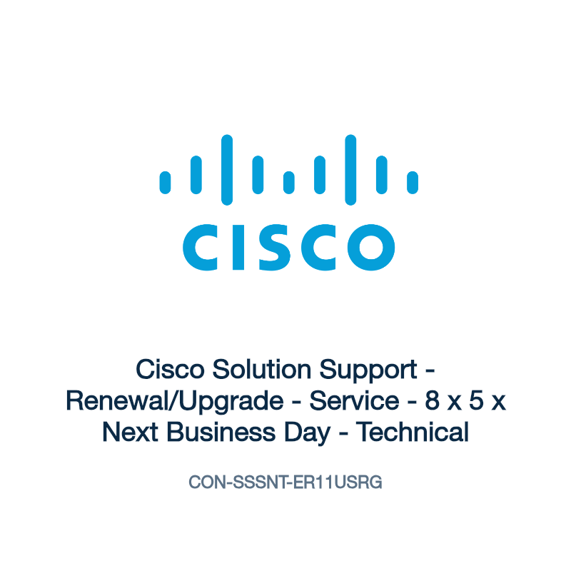 CON-SSSNT-ER11USRG: Cisco Solution Support