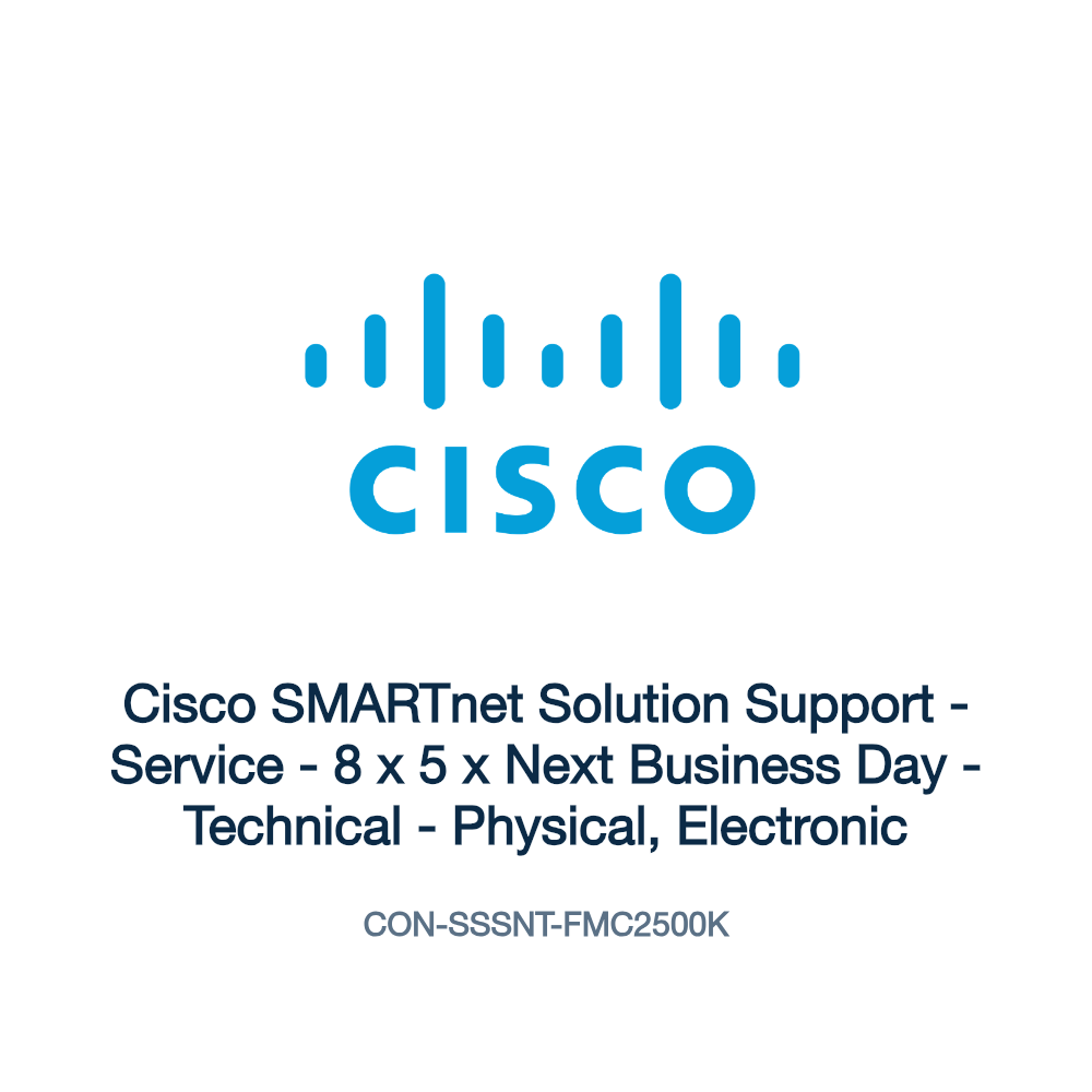 CON-SSSNT-FMC2500K: Cisco SMARTnet Solution Support