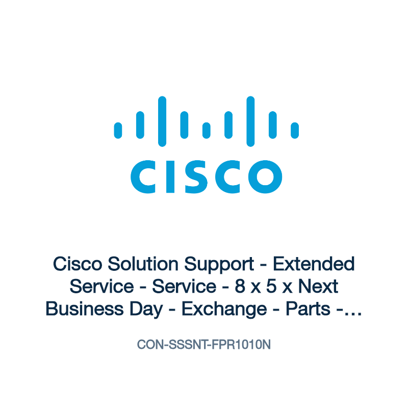 CON-SSSNT-FPR1010N: Cisco Solution Support