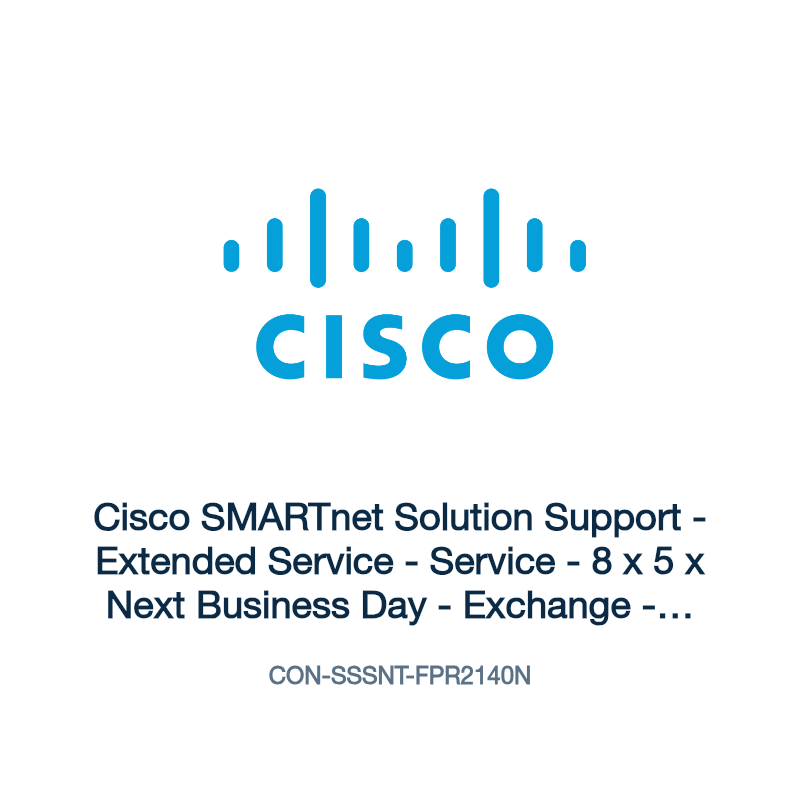 CON-SSSNT-FPR2140N: Cisco SMARTnet Solution Support