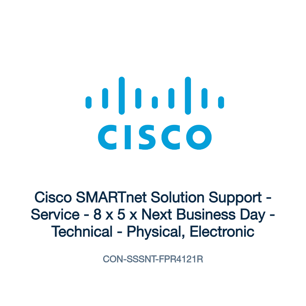 CON-SSSNT-FPR4121R: Cisco SMARTnet Solution Support