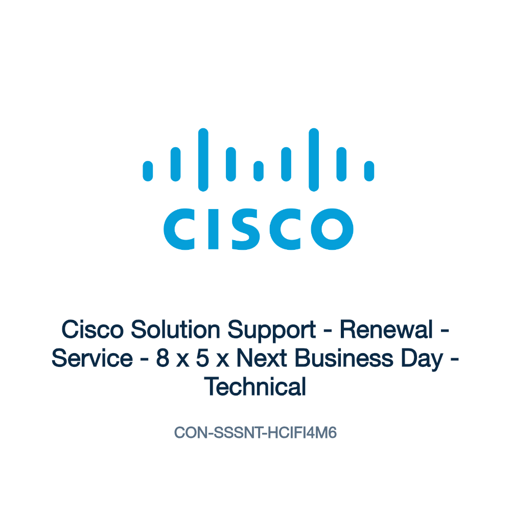 CON-SSSNT-HCIFI4M6: Cisco Solution Support