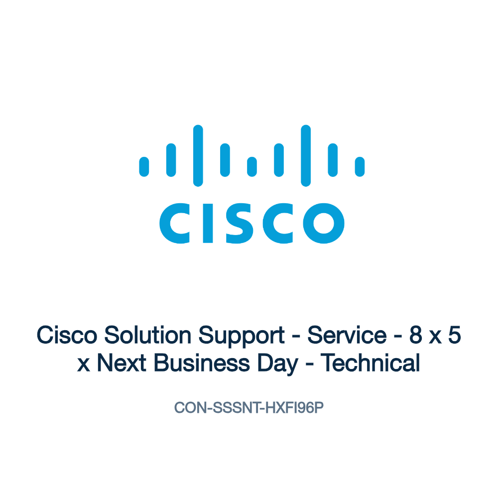 CON-SSSNT-HXFI96P: Cisco Solution Support