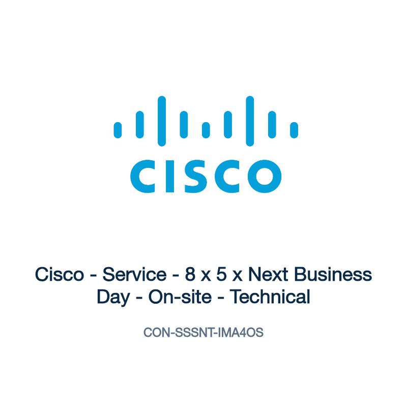 CON-SSSNT-IMA4OS: Cisco - Service - 8 x 5 x Next Business Day - On-site - Technical