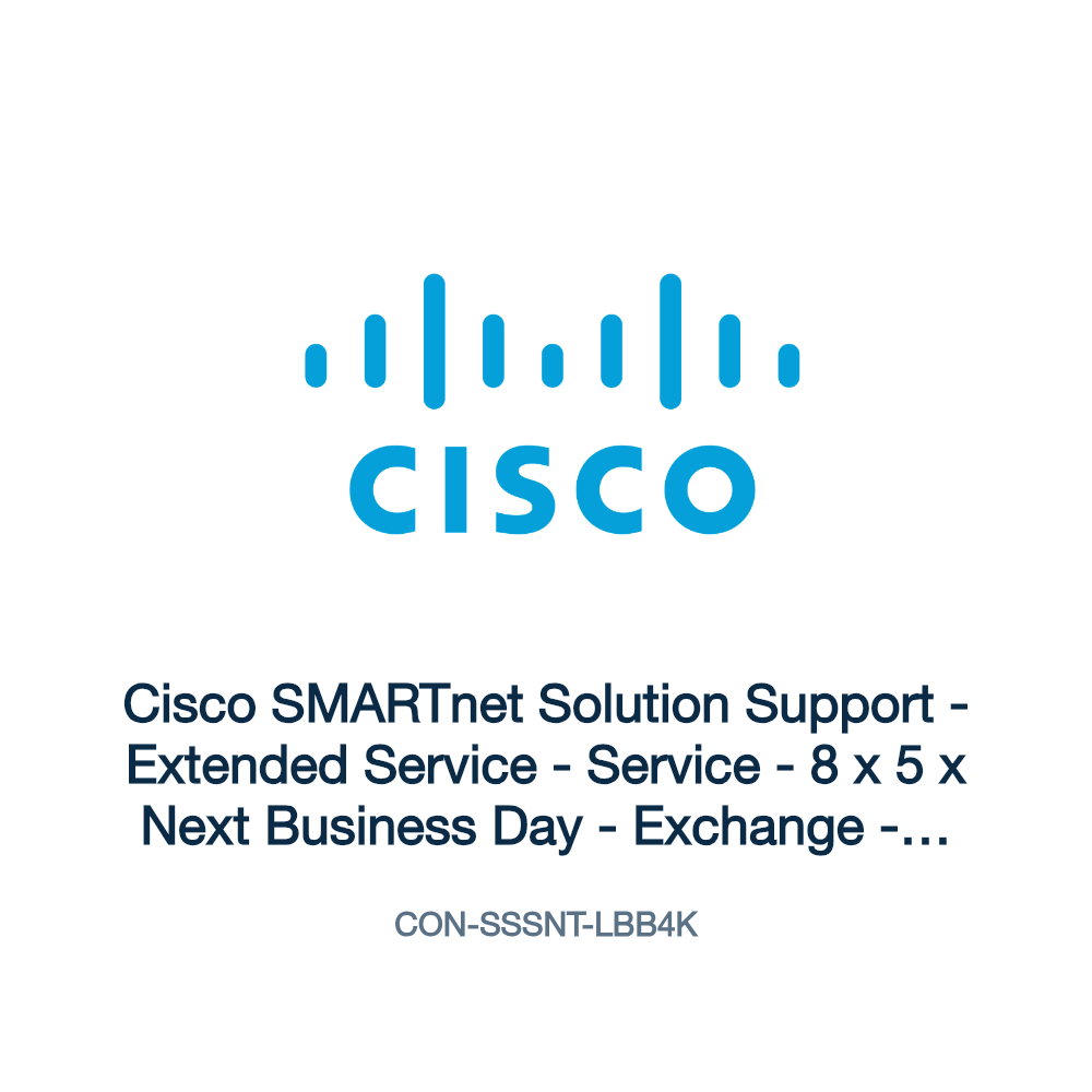 CON-SSSNT-LBB4K: Cisco SMARTnet Solution Support