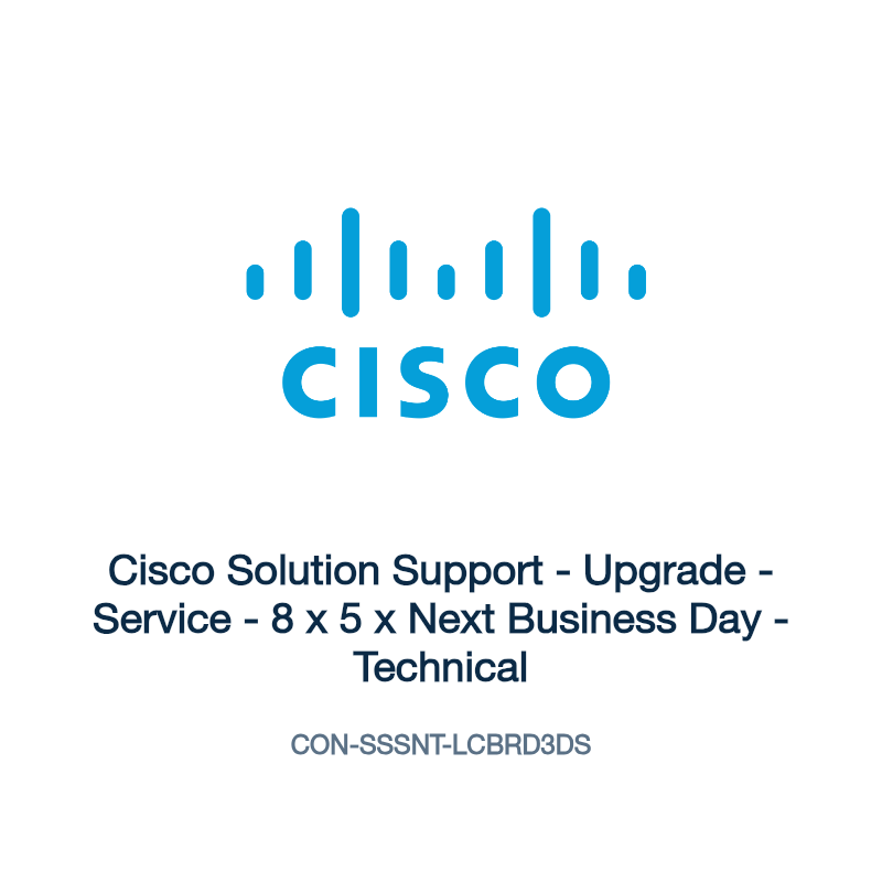 CON-SSSNT-LCBRD3DS: Cisco Solution Support