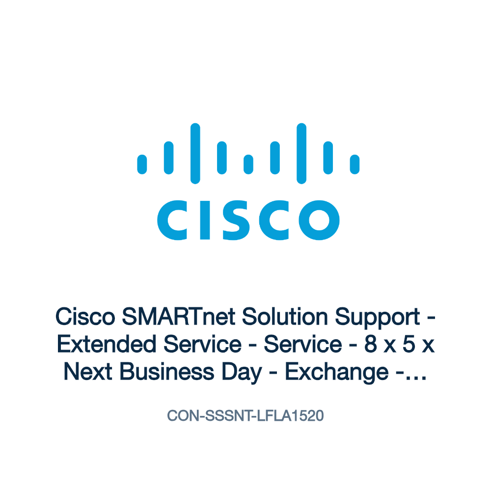 CON-SSSNT-LFLA1520: Cisco SMARTnet Solution Support