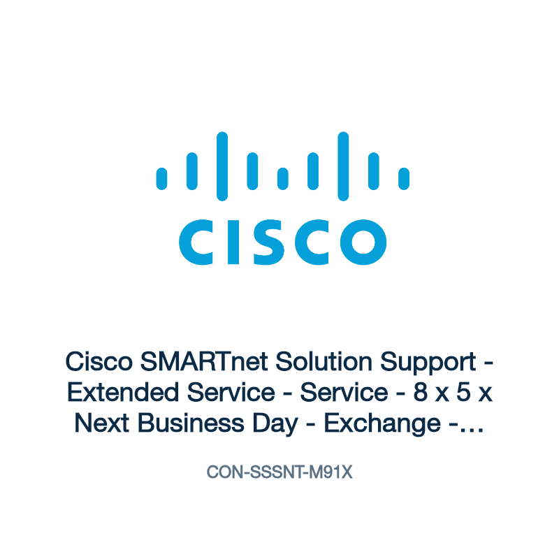 CON-SSSNT-M91X: Cisco SMARTnet Solution Support