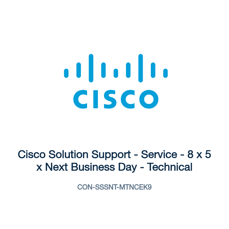 CON-SSSNT-MTNCEK9: Cisco Solution Support