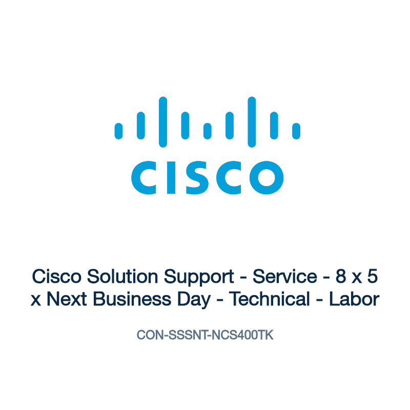 CON-SSSNT-NCS400TK: Cisco Solution Support
