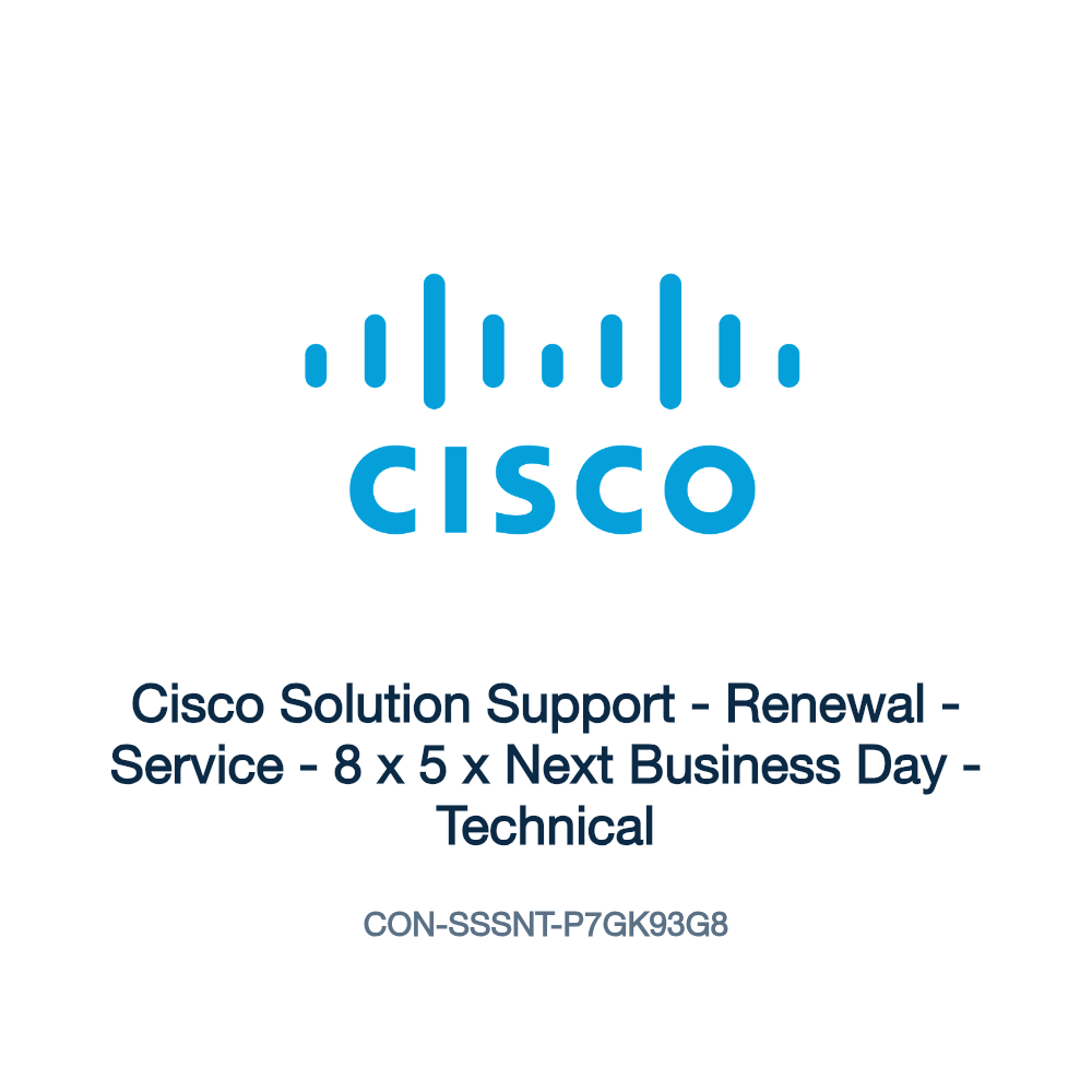 CON-SSSNT-P7GK93G8: Cisco Solution Support