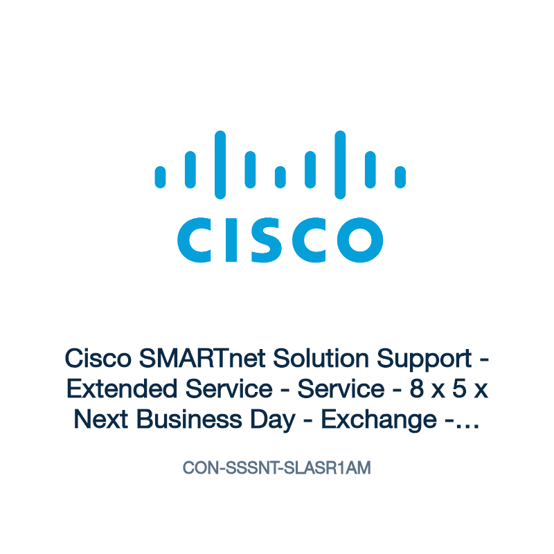 CON-SSSNT-SLASR1AM: Cisco SMARTnet Solution Support