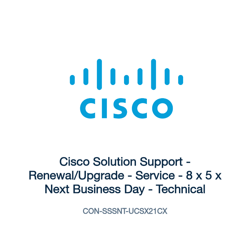 CON-SSSNT-UCSX21CX: Cisco Solution Support