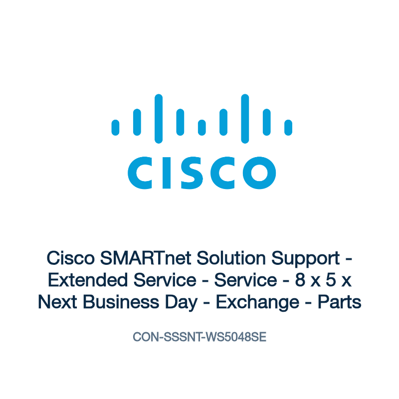 CON-SSSNT-WS5048SE: Cisco SMARTnet Solution Support