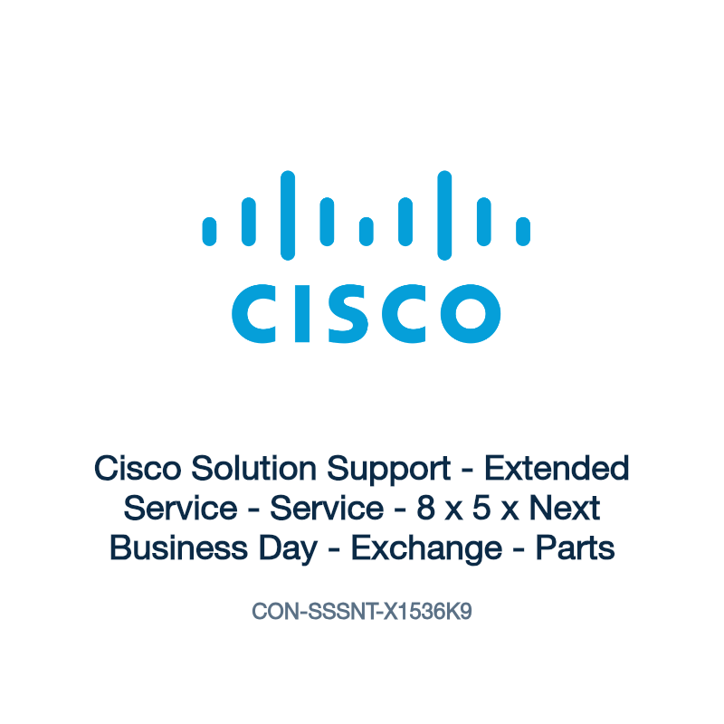 CON-SSSNT-X1536K9: Cisco Solution Support