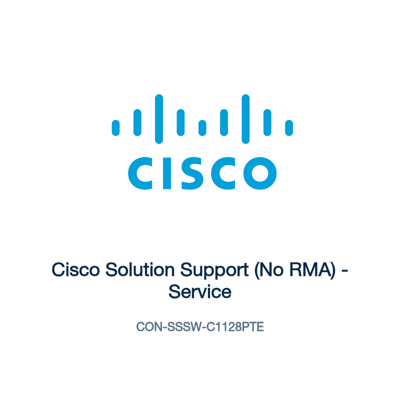 CON-SSSW-C1128PTE: Cisco Solution Support (No RMA)