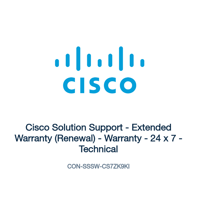 CON-SSSW-CS7ZK9KI: Cisco Solution Support