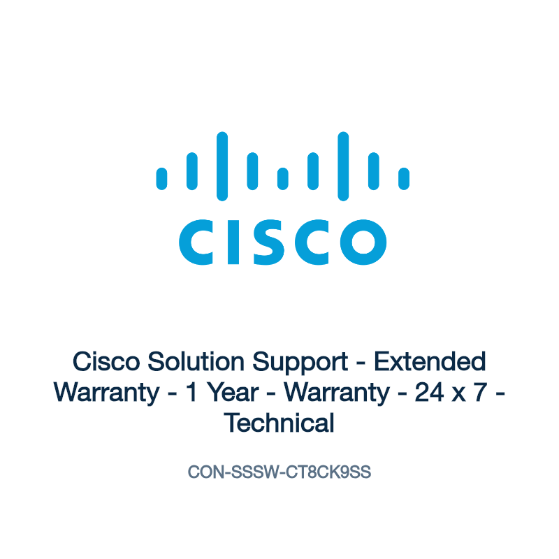 CON-SSSW-CT8CK9SS: Cisco Solution Support
