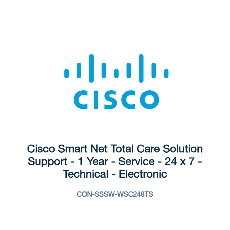 CON-SSSW-WSC248TS: Cisco Smart Net Total Care Solution Support