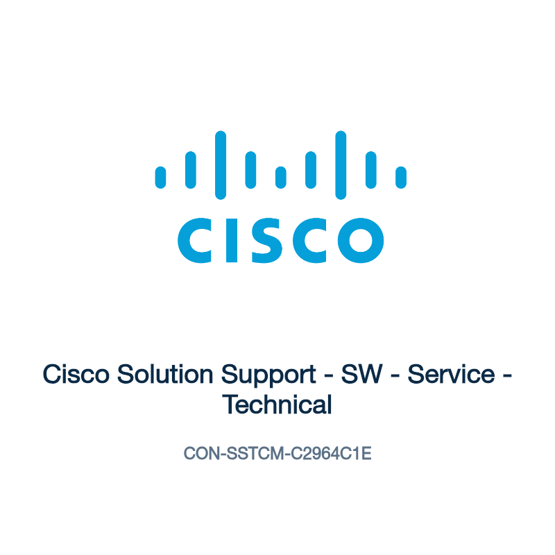CON-SSTCM-C2964C1E: Cisco Solution Support