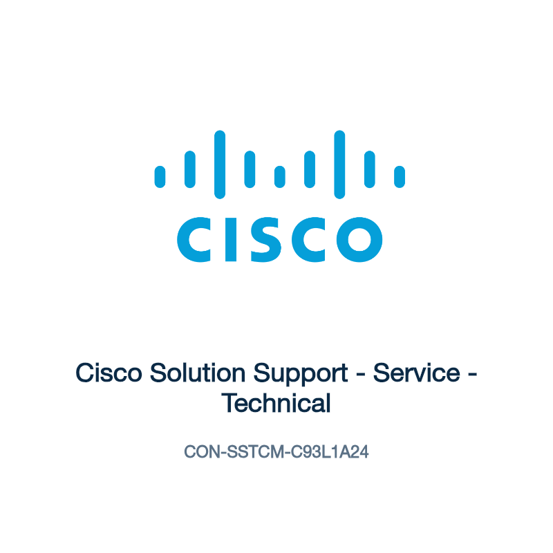 CON-SSTCM-C93L1A24: Cisco Solution Support