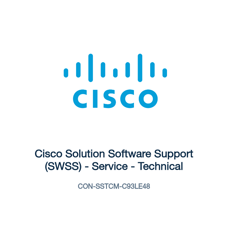CON-SSTCM-C93LE48: Cisco Solution Software Support (SWSS)