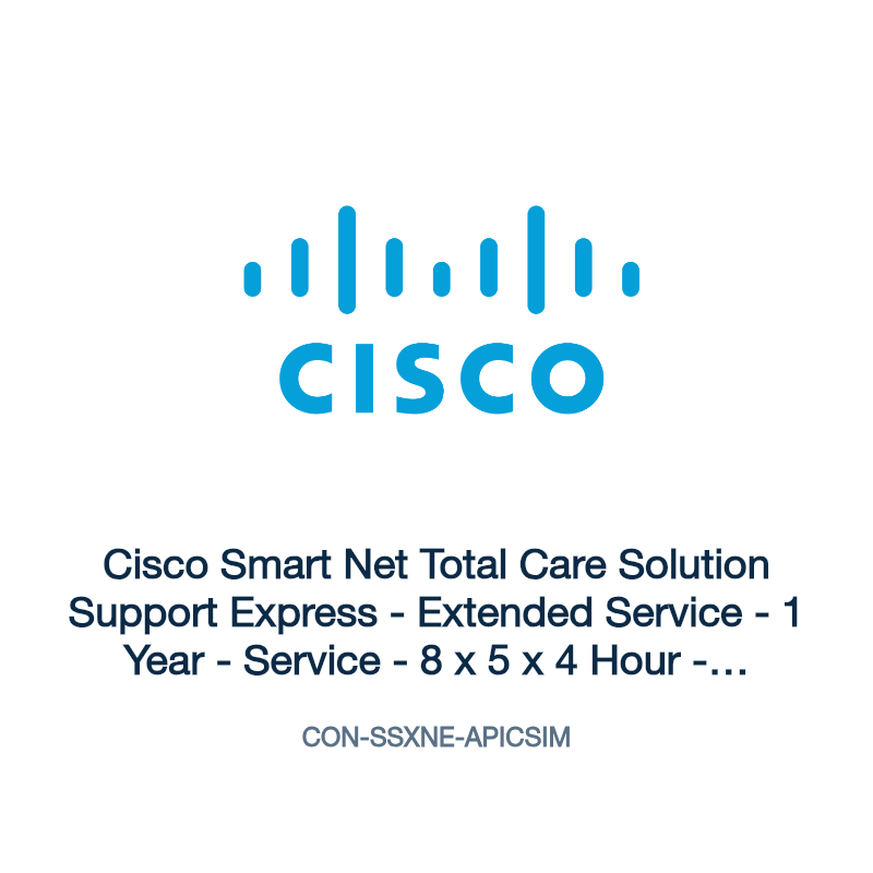 CON-SSXNE-APICSIM: Cisco Smart Net Total Care Solution Support Express