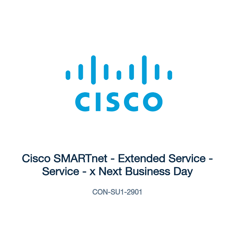 CON-SU1-2901: Cisco SMARTnet - Extended Service - Service - x Next Business Day