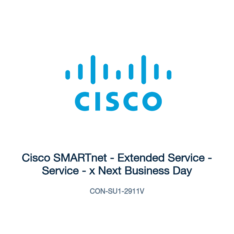 CON-SU1-2911V: Cisco SMARTnet - Extended Service - Service - x Next Business Day