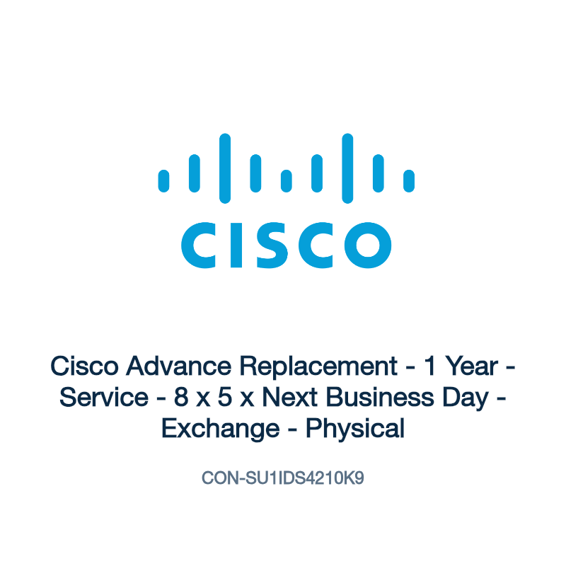 CON-SU1IDS4210K9: Cisco Advance Replacement