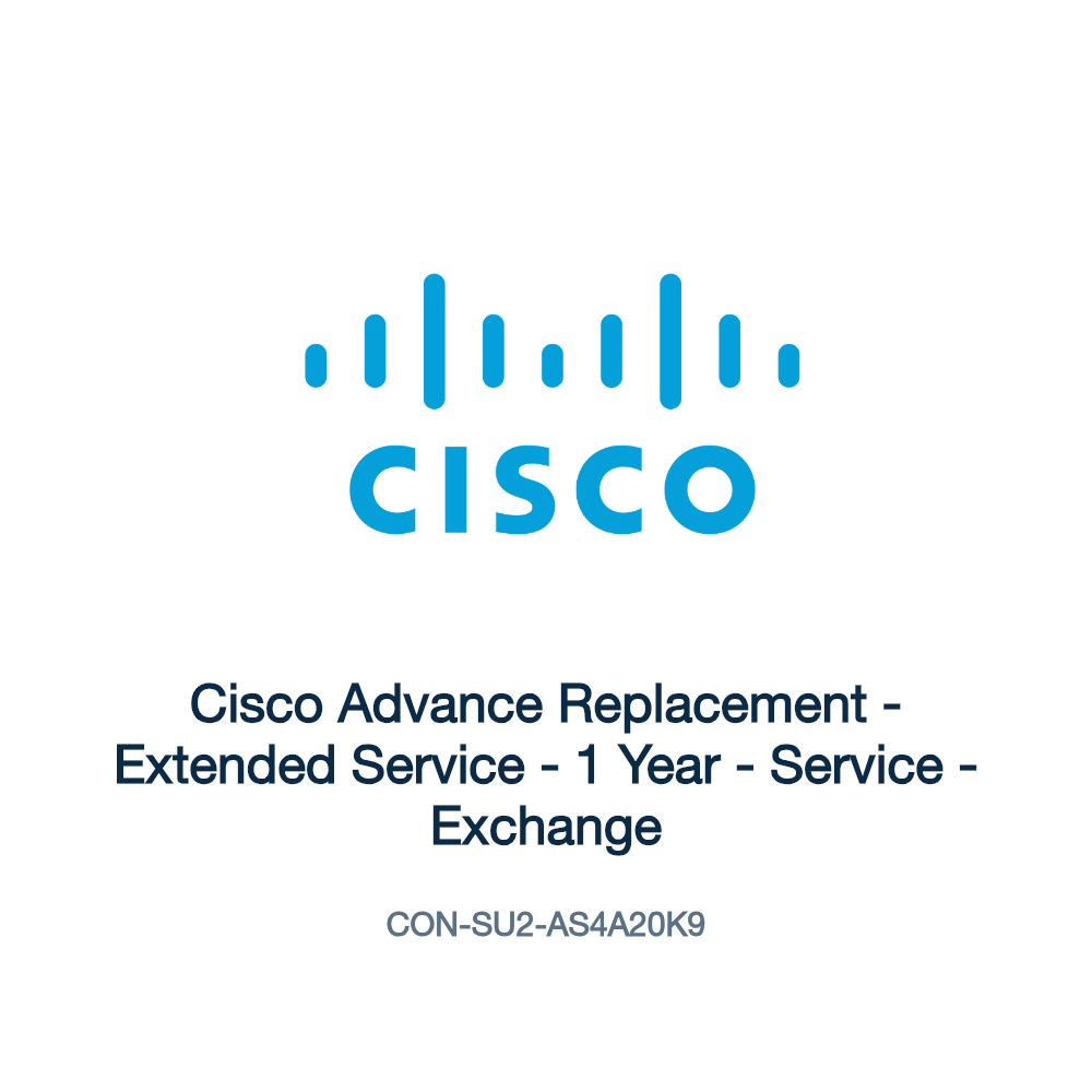 CON-SU2-AS4A20K9: Cisco Advance Replacement