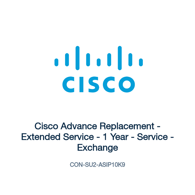 CON-SU2-ASIP10K9: Cisco Advance Replacement
