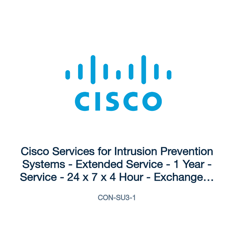 CON-SU3-1: Cisco Services for Intrusion Prevention Systems