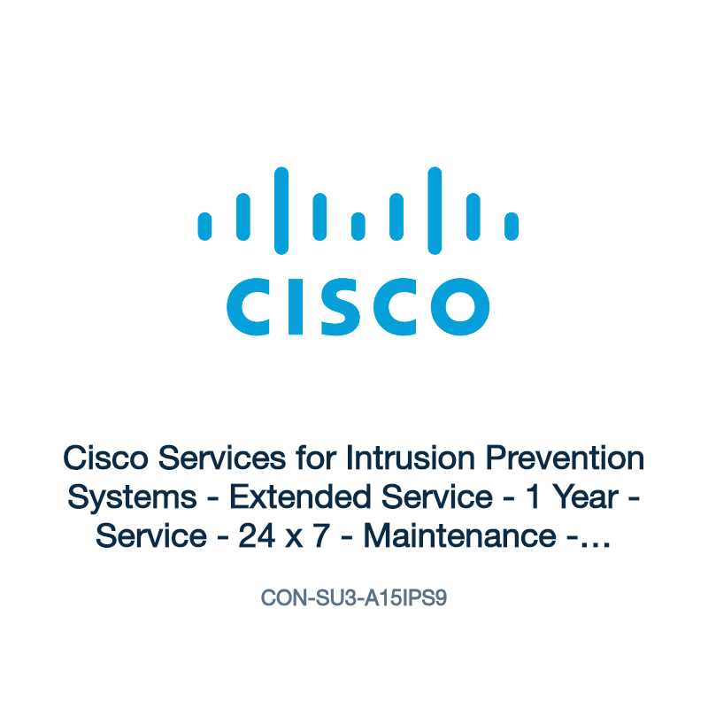 CON-SU3-A15IPS9: Cisco Services for Intrusion Prevention Systems