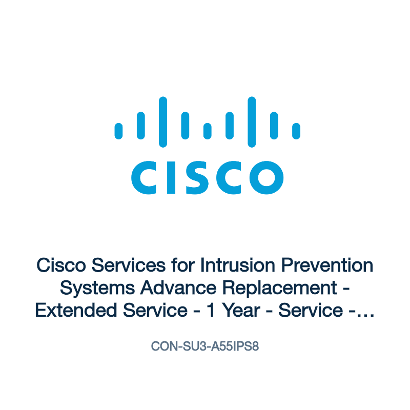 CON-SU3-A55IPS8: Cisco Services for Intrusion Prevention Systems Advance Replacement