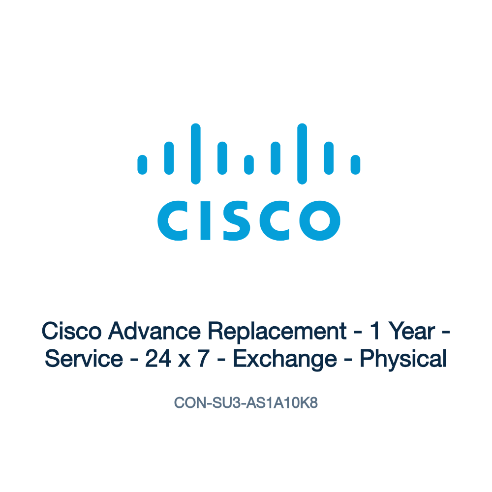 CON-SU3-AS1A10K8: Cisco Advance Replacement