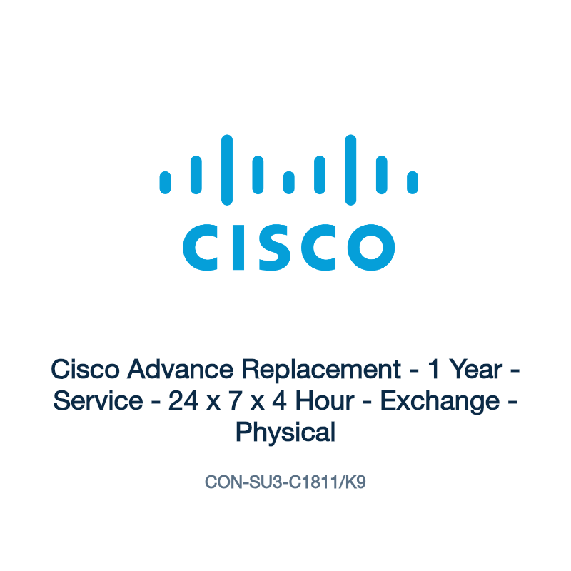 CON-SU3-C1811/K9: Cisco Advance Replacement