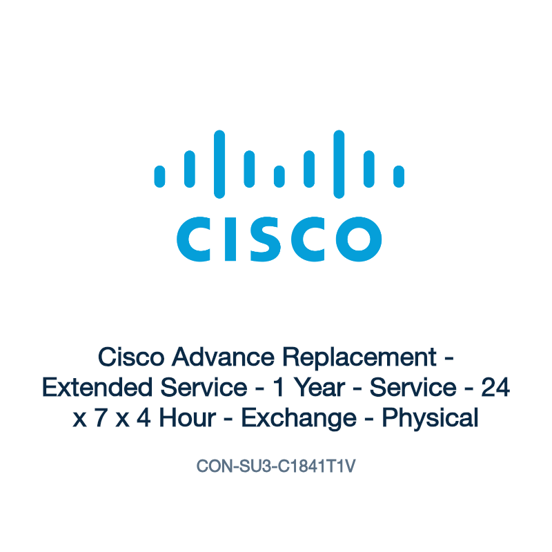 CON-SU3-C1841T1V: Cisco Advance Replacement