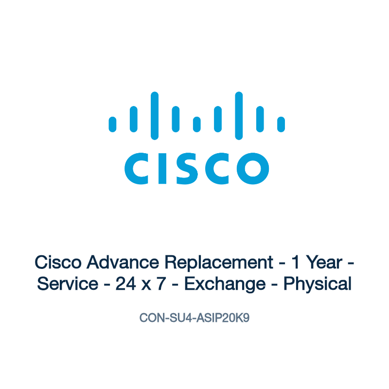 CON-SU4-ASIP20K9: Cisco Advance Replacement