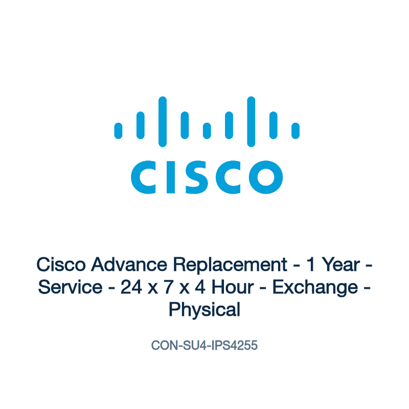 CON-SU4-IPS4255: Cisco Advance Replacement