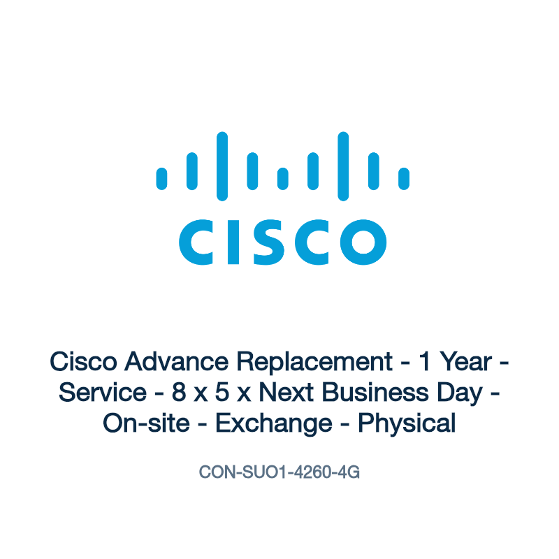 CON-SUO1-4260-4G: Cisco Advance Replacement