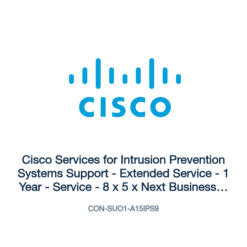 CON-SUO1-A15IPS9: Cisco Services for Intrusion Prevention Systems Support