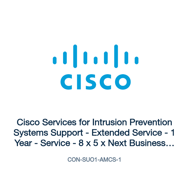 CON-SUO1-AMCS-1: Cisco Services for Intrusion Prevention Systems Support