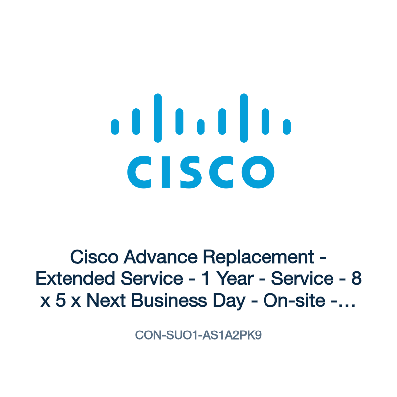 CON-SUO1-AS1A2PK9: Cisco Advance Replacement