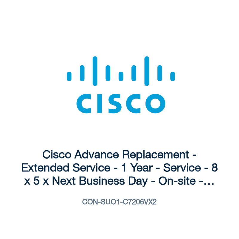 CON-SUO1-C7206VX2: Cisco Advance Replacement