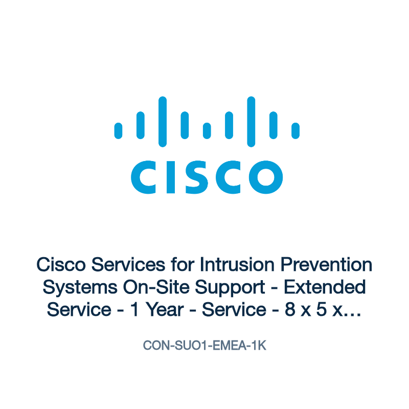 CON-SUO1-EMEA-1K: Cisco Services for Intrusion Prevention Systems On-Site Support