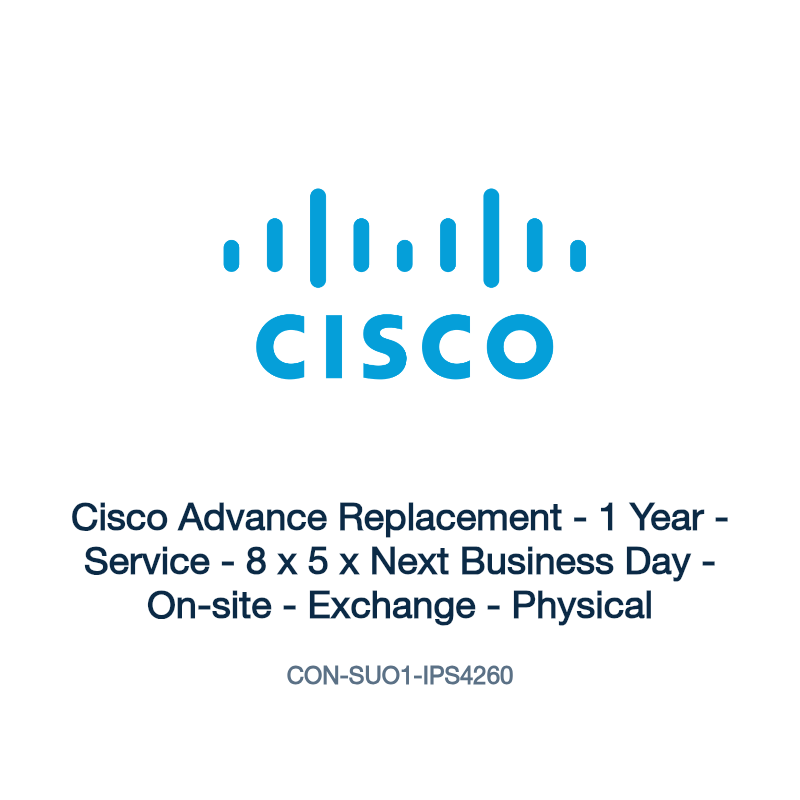 CON-SUO1-IPS4260: Cisco Advance Replacement