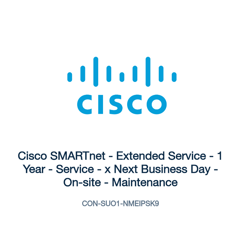 CON-SUO1-NMEIPSK9: Cisco SMARTnet - Extended Service - 1 Year - Service - x Next
